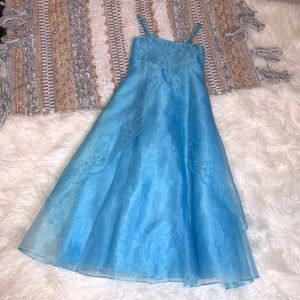 Good Girl blue designed dress